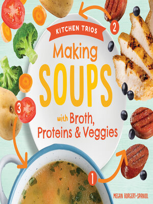 cover image of Making Soups with Broth, Proteins & Veggies